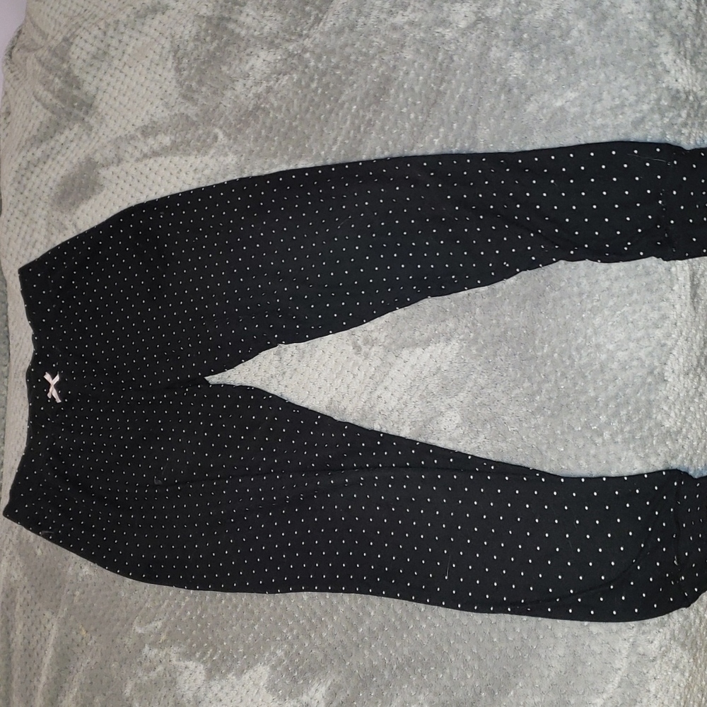 Polka-dot pajama pants (women's)